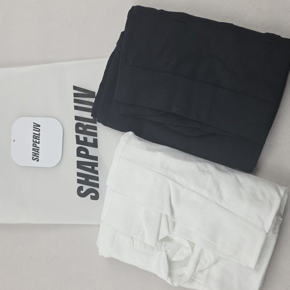 NWT Shaperluv Posture Slimming Corrector Tank Top Set Of 2 O55 - Picture 5 of 6